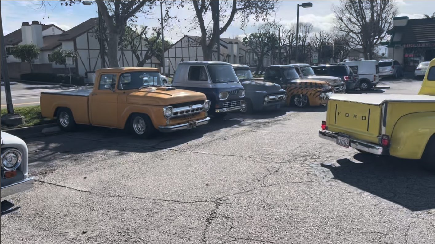 The crew rolls out
